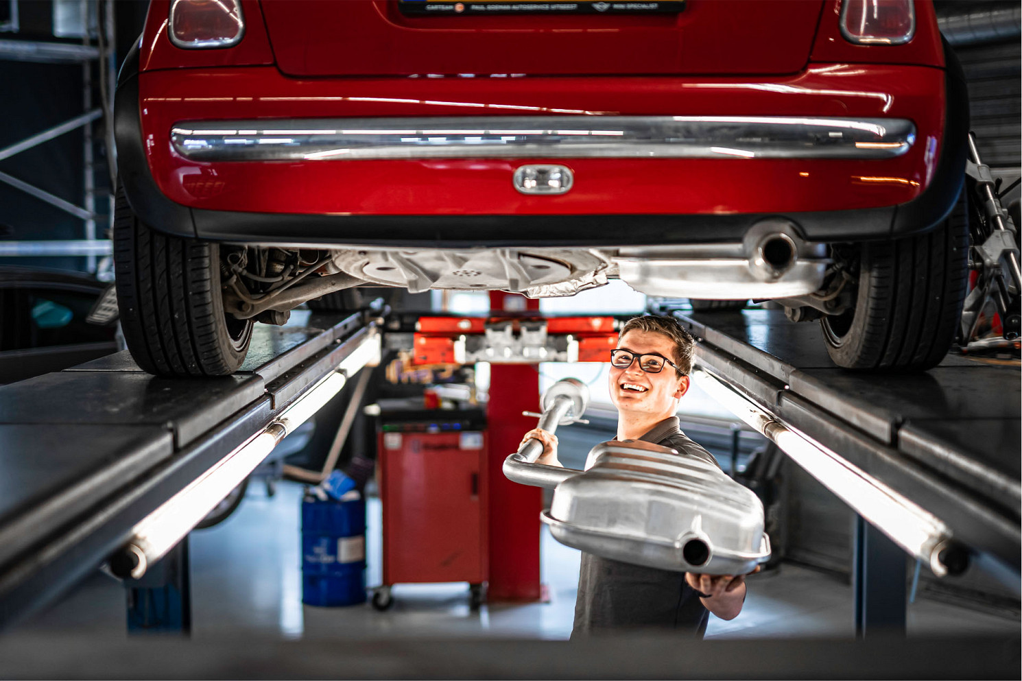 Uitlaat of Katalysator Vervangen Carteam Paul Goeman Autoservice