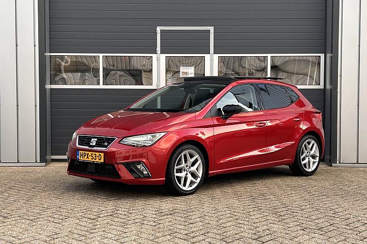 Seat Ibiza 5D 1.0 TSI FR | Pano | LED | Camera | Sensoren V+A | Trekhaak |