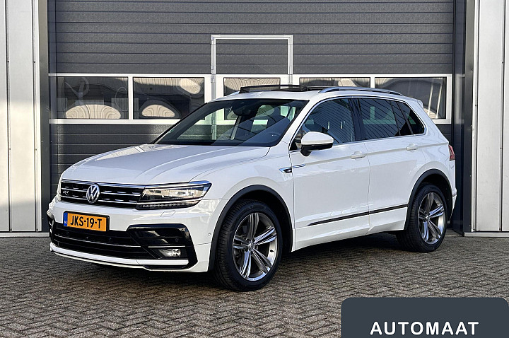 Volkswagen Tiguan 1.4 TSI 4Motion Highline | R Line | Pano | Leer | 360 Camera | Elek klep | Trekhaak |