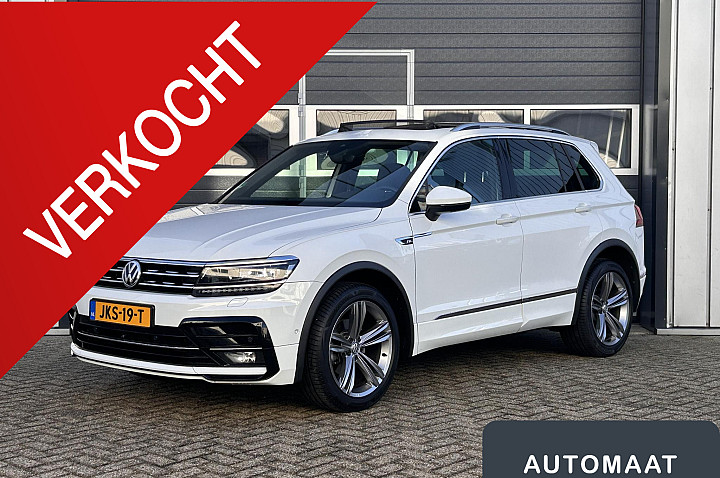 Volkswagen Tiguan 1.4 TSI 4Motion Highline | R Line | Pano | Leer | 360 Camera | Elek klep | Trekhaak |