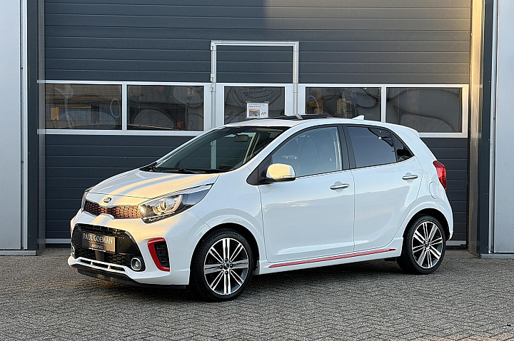 Kia Picanto 1.2 CVVT GT Line | Pano | Camera | Sensoren | Climate | Lichtmetaal |