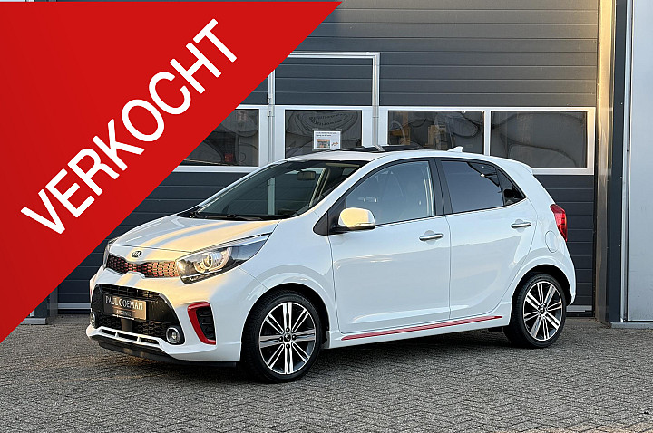 Kia Picanto 1.2 CVVT GT Line | Pano | Camera | Sensoren | Climate | Lichtmetaal |